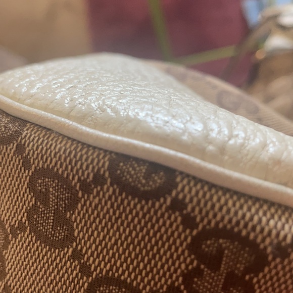 Gucci Monogram Satchel Bag - Picture 13 of 15